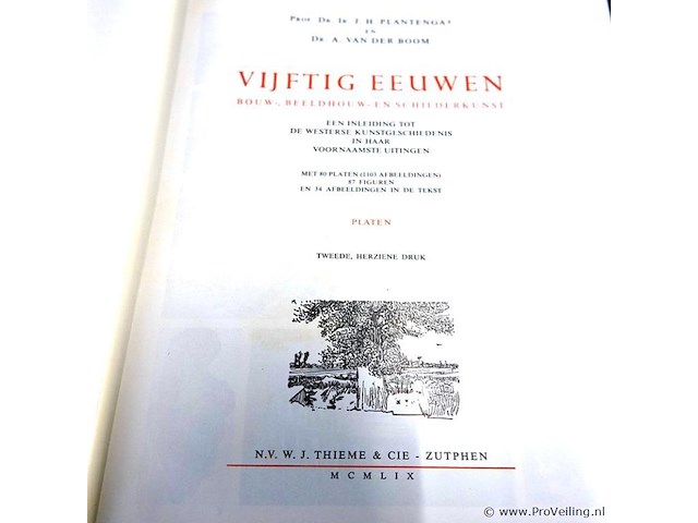Vijftig eeuwen bouw- beeld- en schilderkunst - afbeelding 2 van  5