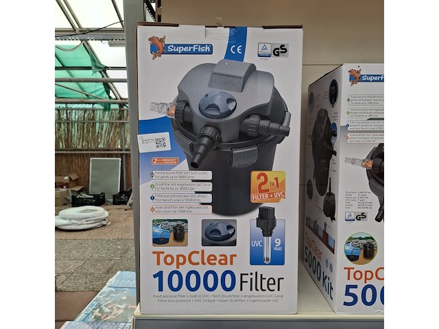 Vijver drukfilter superfish, topclear 10000 - afbeelding 1 van  12