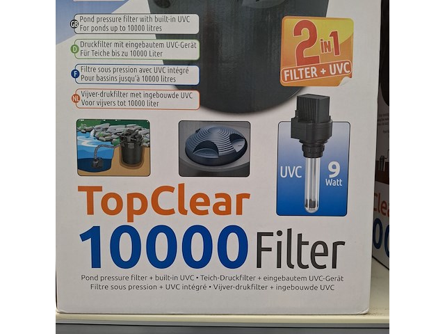 Vijver drukfilter superfish, topclear 10000 - afbeelding 12 van  12