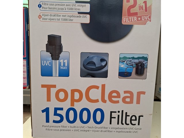 Vijver drukfilter superfish, topclear 15000 - afbeelding 12 van  12