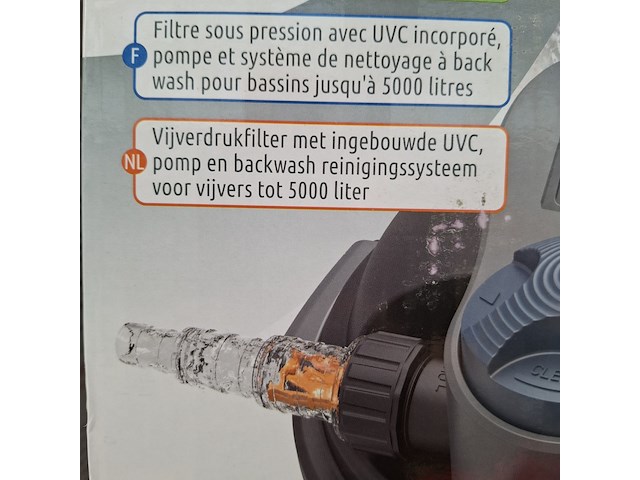 Vijver drukfilter superfish, topclear 5000 kit - afbeelding 10 van  10