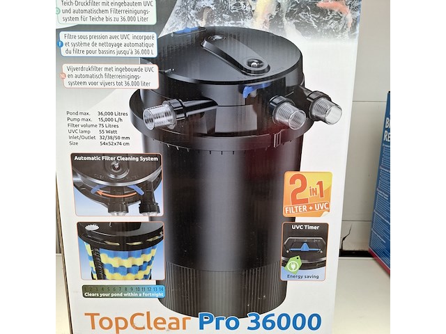 Vijver drukfilter superfish, topclear pro 36000 - afbeelding 11 van  12