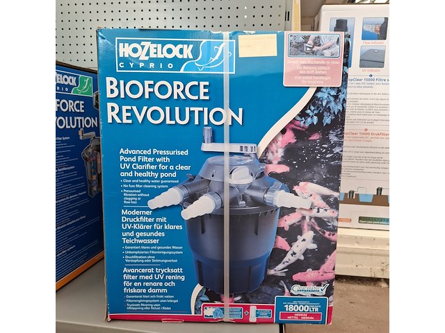 Vijver filter hozelock, bioforce revolution - afbeelding 1 van  10