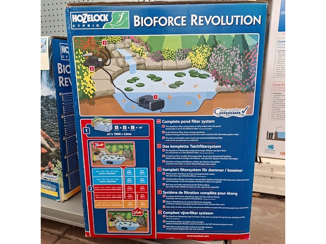 Vijver filter hozelock, bioforce revolution - afbeelding 5 van  10