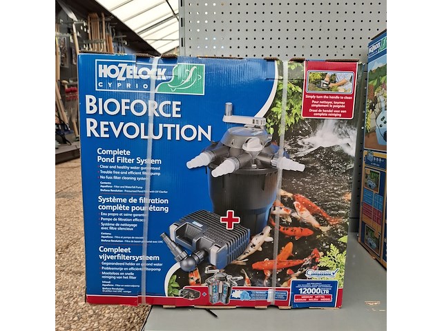 Vijver filtersysteem hozelock, bioforce revolution - afbeelding 1 van  7
