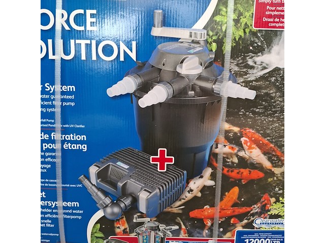 Vijver filtersysteem hozelock, bioforce revolution - afbeelding 2 van  7