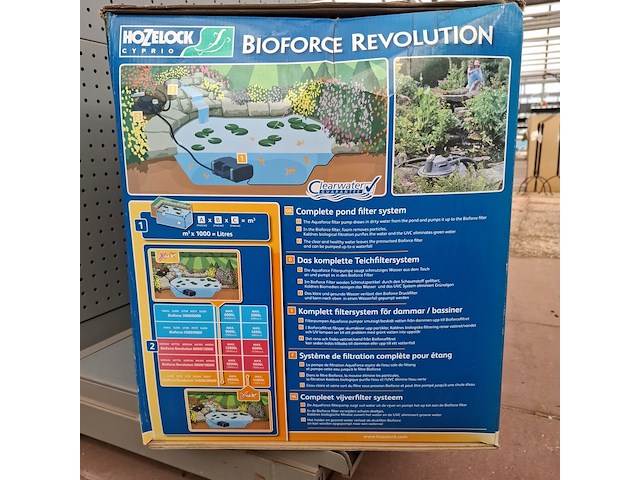 Vijver filtersysteem hozelock, bioforce revolution - afbeelding 2 van  10