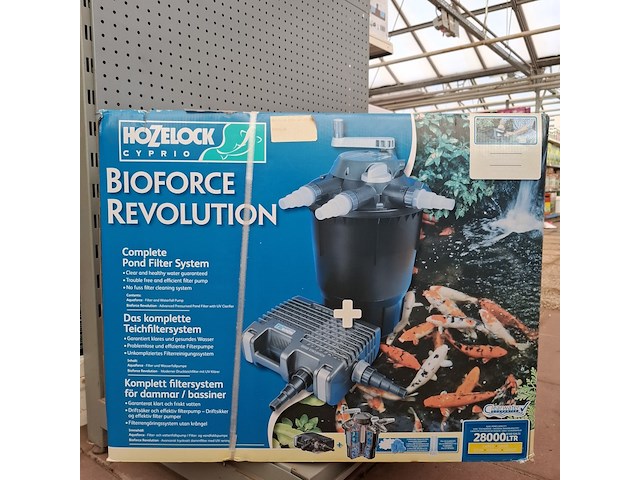 Vijver filtersysteem hozelock, bioforce revolution - afbeelding 1 van  10