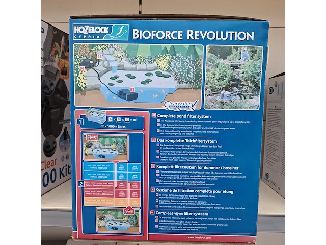 Vijver filtersysteem hozelock, bioforce revolution - afbeelding 5 van  10