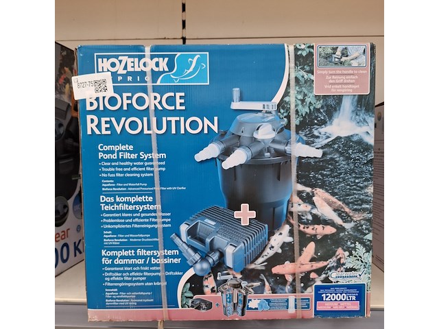Vijver filtersysteem hozelock, bioforce revolution - afbeelding 7 van  10