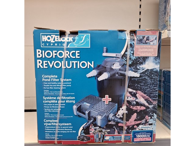 Vijver filtersysteem hozelock, bioforce revolution - afbeelding 7 van  10