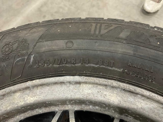 Viking - honda - 6jx14h2 et 50 - autoband 185/70 r14 (4x) - afbeelding 5 van  9