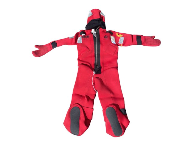 Viking child immersion suit solas 8800 neoprene dry suit kids 110-150 cm - afbeelding 1 van  5