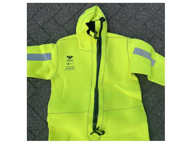 Viking insulated immersion suit yellow 170 - 210 cm | 80 - 160 kg - afbeelding 1 van  1
