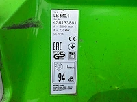 Viking lb540 verticuteermachine - afbeelding 7 van  8