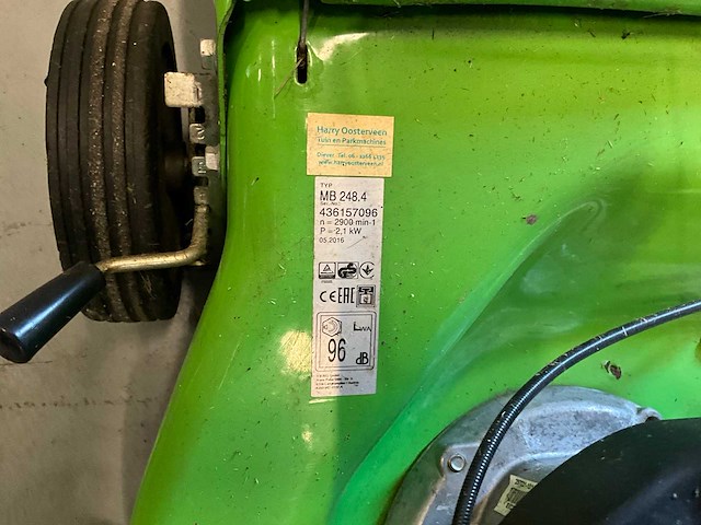 Viking mb248.4 grasmaaier - afbeelding 6 van  6