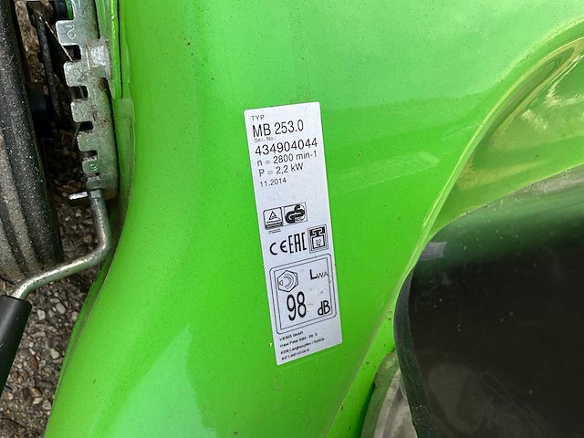 Viking mb253 grasmaaier - afbeelding 7 van  9