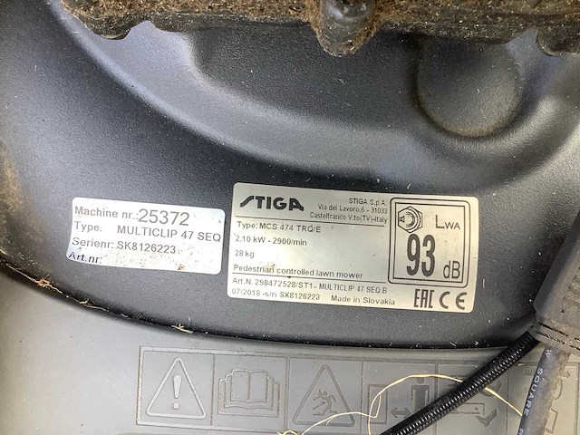 Viking mb545.0 t grasmaaier - afbeelding 6 van  6