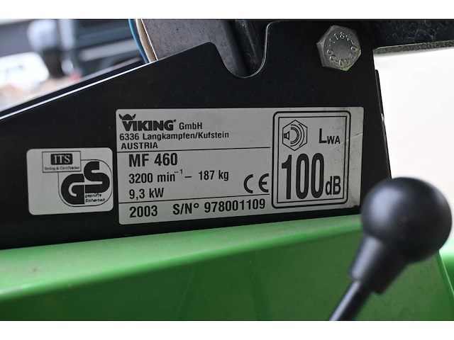 Viking mf460 zitmaaier - afbeelding 3 van  3