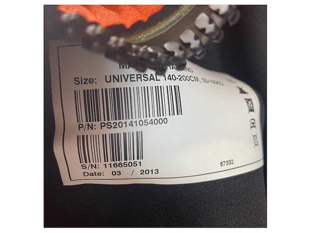 Viking universal insulated survival suit for adults 50 - 100 kg | 140 - 200 cm - afbeelding 5 van  5