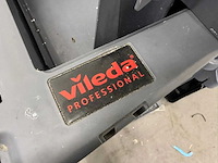 Vileda - schoonmaak kar met 6 prullenbaken - afbeelding 3 van  4
