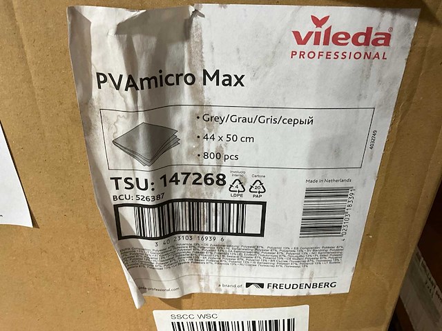 Vileda pva micro max microvezeldoek - afbeelding 5 van  5