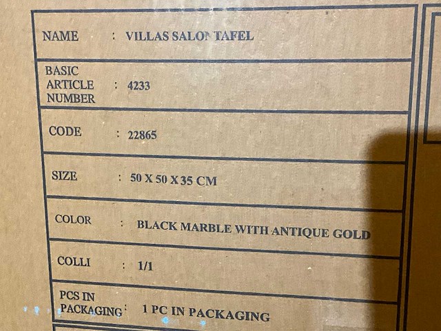 Villas salontafel - afbeelding 9 van  9