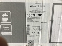 Villeroy & boch - 4657hr01 - hangtoilet met toiletzitting - afbeelding 3 van  4