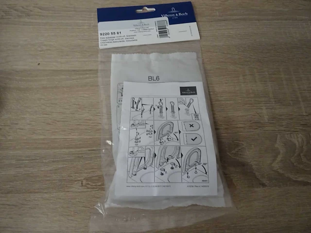 Villeroy & boch - 92205561 - bevestigingsgarnituur toiletzitting (60x) - afbeelding 2 van  2