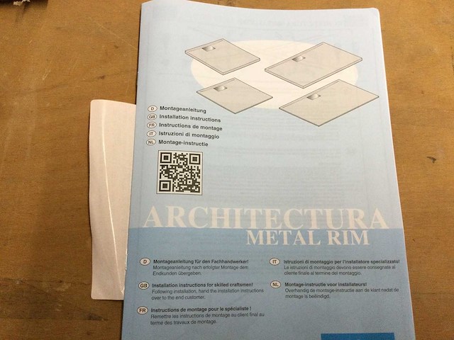Villeroy & boch - architectura metalrim - douchebak 160x70 cm - afbeelding 5 van  9