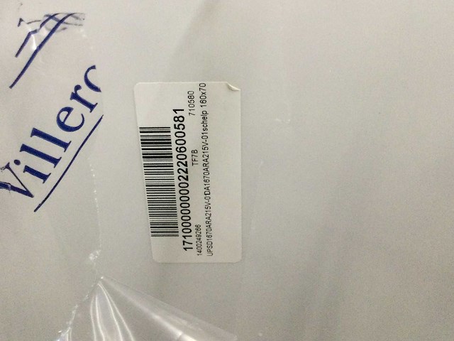 Villeroy & boch - architectura metalrim - douchebak 160x70 cm - afbeelding 8 van  9