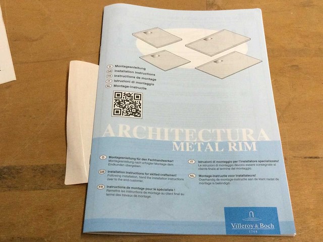 Villeroy & boch - architectura metalrim - douchebak 160x70 cm - afbeelding 4 van  9