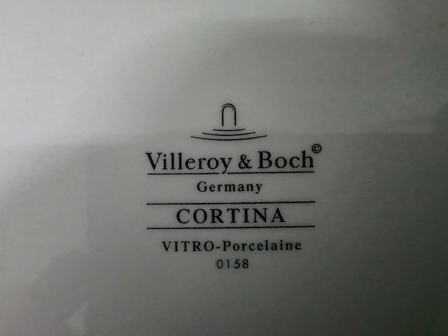 Villeroy & boch - cortina - borden (25x) - afbeelding 3 van  3