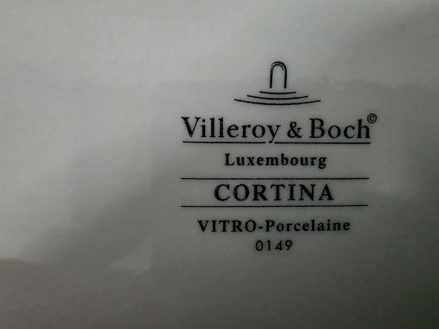 Villeroy & boch - cortina - borden (38x) - afbeelding 3 van  4