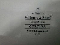 Villeroy & boch - cortina - borden (38x) - afbeelding 3 van  4