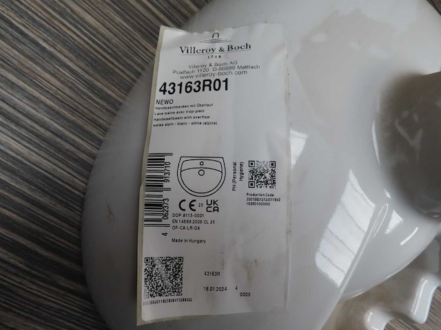 Villeroy & boch - newo - 43163r01 - fontein (9x) - afbeelding 2 van  3