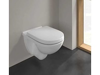 Villeroy & boch - o novo - hangend toilet - wandcloset incl. softclose zitting - wit - afbeelding 1 van  9