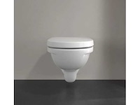 Villeroy & boch - o novo - hangend toilet - wandcloset incl. softclose zitting - wit - afbeelding 2 van  9