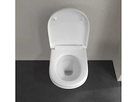 Villeroy & boch - o novo - hangend toilet - wandcloset incl. softclose zitting - wit - afbeelding 3 van  9