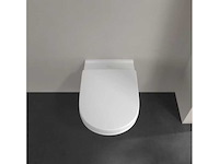 Villeroy & boch - o novo - hangend toilet - wandcloset incl. softclose zitting - wit - afbeelding 5 van  9