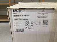 Villeroy & boch - o novo - hangend toilet - wandcloset incl. softclose zitting - wit - afbeelding 8 van  9