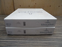 Villeroy & boch - omnia a. compact - toiletzitting met bril (2x) - afbeelding 2 van  3