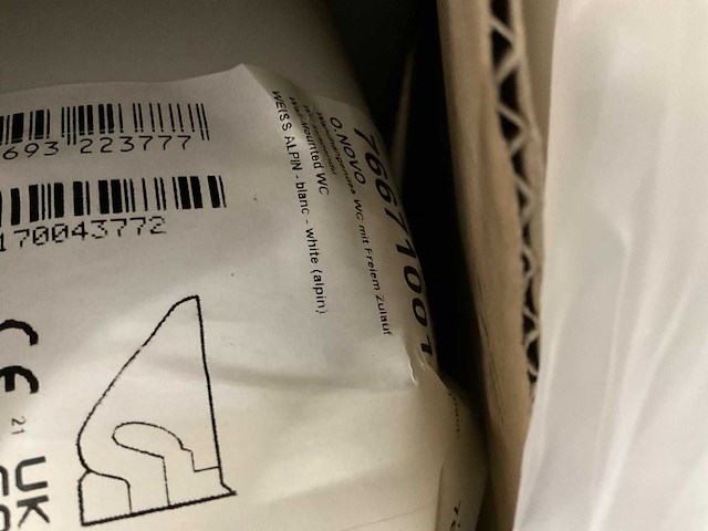 Villeroy & boch - o.novo - diepspoel toilet (16x) - afbeelding 5 van  5