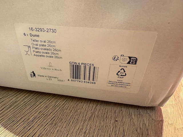 Villeroy & boch - vapiano - pastabord (12x) - afbeelding 2 van  5