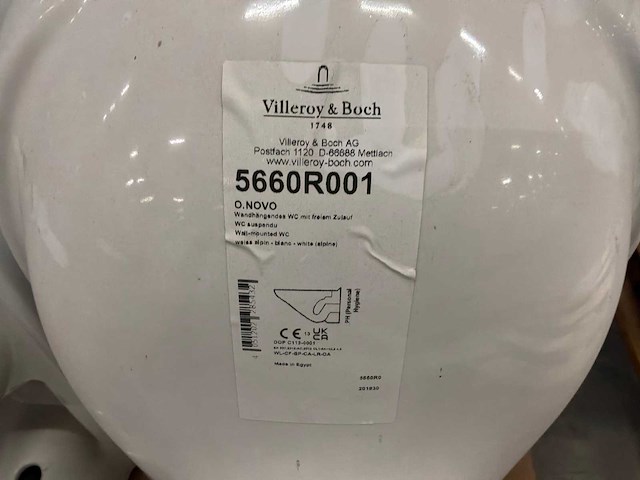 Villeroy & boch 0.novo toilet (6x) - afbeelding 4 van  4