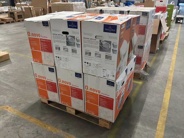 Villeroy & boch 0.novo toilet met toilet bril softclose toilet (12x) - afbeelding 3 van  6