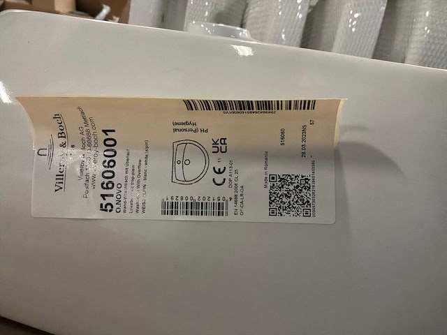 Villeroy & boch 0.novo wastafel (9x) - afbeelding 3 van  3