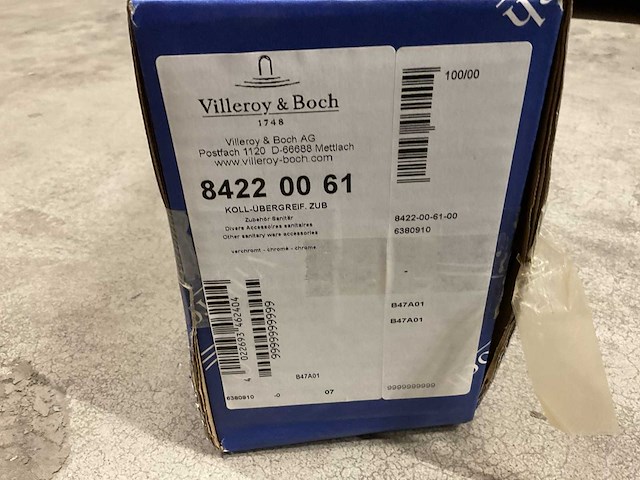 Villeroy & boch 8422 00 61 reservoir garnituurset - afbeelding 2 van  2