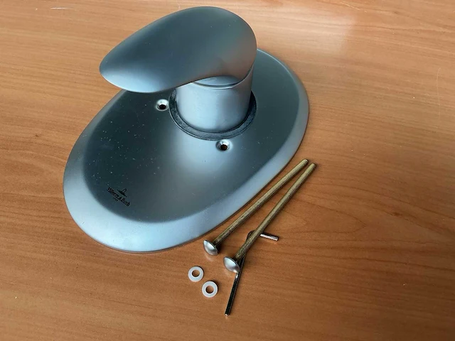 Villeroy & boch afbouwdeel satijn chroom - afbeelding 2 van  6