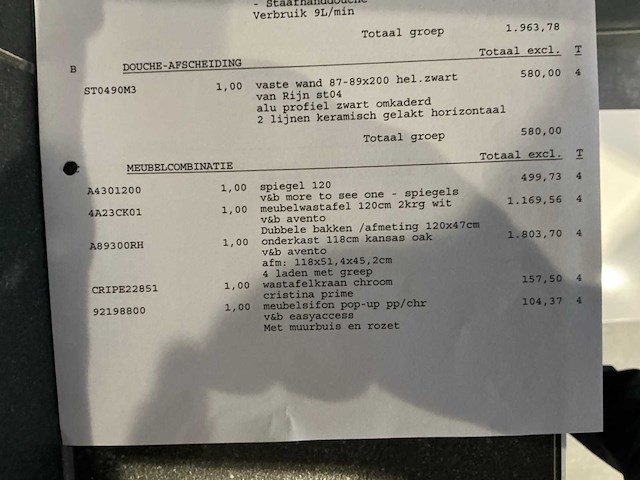 Villeroy & boch avento wastafelopstelling - afbeelding 9 van  9